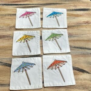 PARASOL COASTERS